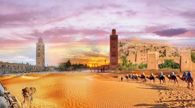 Khám phá xứ sở thần tiên Maroc (Thủ đố Rabat - Cố Đô Marraketch - Tp Ouazazate - Tp Erfoud - Sa mạc Sahara)